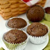 Chocolate Zucchini Muffins
