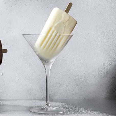 Lemon-Vodka Cream Pops