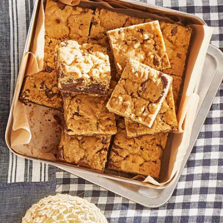 Chocolate Chip Streusel Brownies