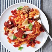 Spaghetti with Turkey Meatballs