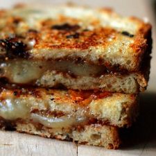 Fig, Manchego Grilled Cheese Sandwich