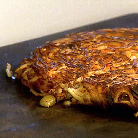 Pizza di Spaghetti by Giada De Laurentiis