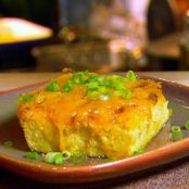 Baked Garlic Cheese Grits