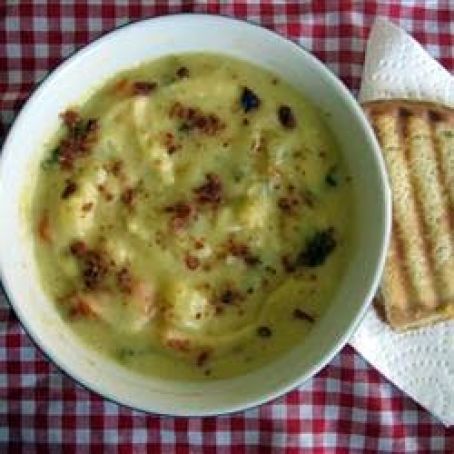 garden cheese soup