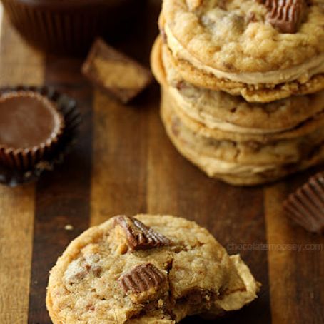 Peanut Butter Cup Sandwich Cookies