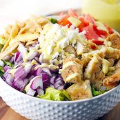 Honey Mustard Chicken Chopped Salad