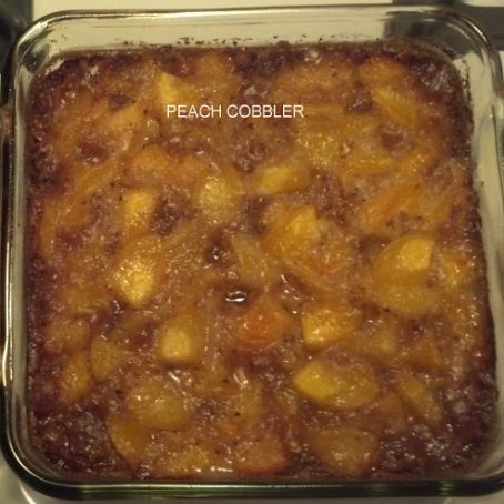 PEACH COBBLER