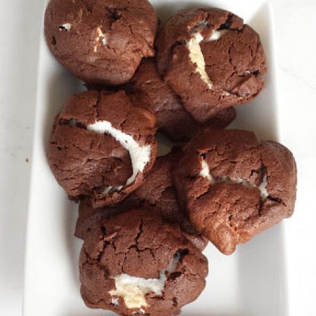 Chocolate Marshmallow Cookies