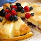 Berry Cream Cheese Coffee Cake