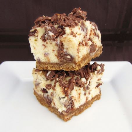 Toblerone Cheesecake Bars