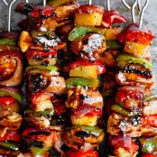 Hawaiian Chicken Skewers