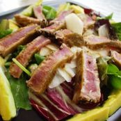 Wasabi Seared Tuna Salad