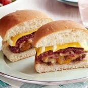 Bacon, Double-Cheese, & Onion-Stuffed Burgers