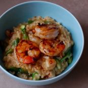 Shrimp and Asparagus Risotto