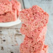 Strawberry Rice Krispie Treats