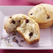 Apple and raisin muffins