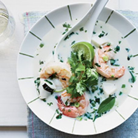 Thai Coconut Seafood Soup
