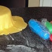 How to Color Fondant