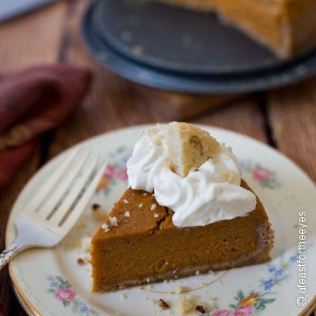 Pressure Cooker Pumpkin Pie