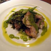 Grilled Monkfish with Luganega Sausage