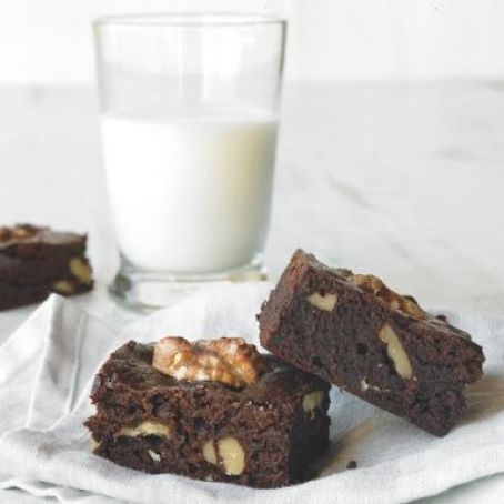 Low-Fat Fudge Brownies