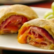Ham and Cheese Crescent Roll-Ups
