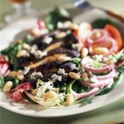 Blackened Portobello-Mushroom Salad