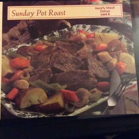 Sunday Pot Roast - Grandma's Kitchen