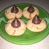 Flourless Peanut Butter Blossoms