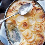 Horseradish Potato Gratin