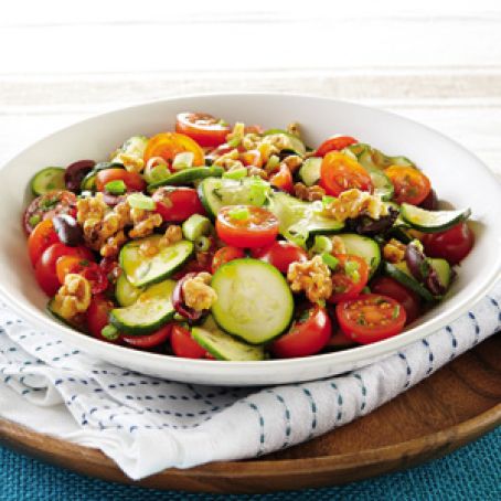 Turkish Zucchini and Cherry Tomato Salad