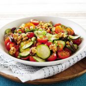 Turkish Zucchini and Cherry Tomato Salad