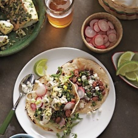 Bean and Fish Taco