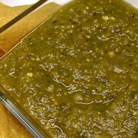 Roasted Spicy Salsa Verde