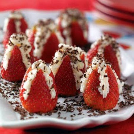 Heavenly Filled Strawberries