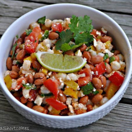 Pinto Bean and Garbanzo Salad