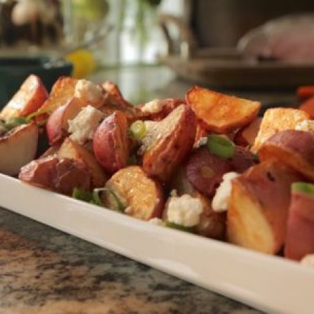 New Potatoes with Feta