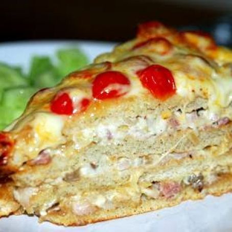 Varm smörgåstårta på Hönökaka