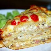 Varm smörgåstårta på Hönökaka