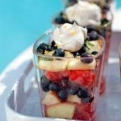 Watermelon-Blueberry Layered Salad