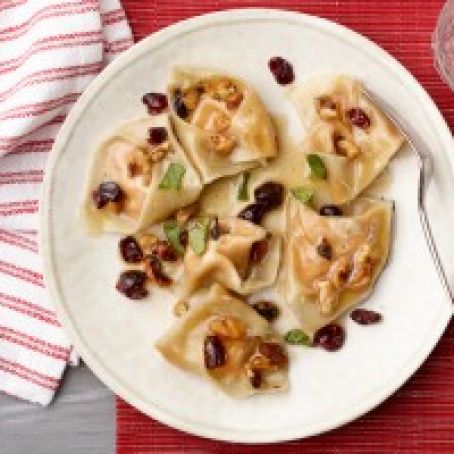 Butternut Squash Tortellini with Brown Butter Sauce (Giada)