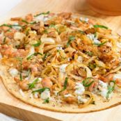 Sausage, Blue Cheese Pizza