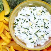 Lemon- Chive Cheese Dip