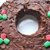 Fabulous Five-Minute Fudge Wreath