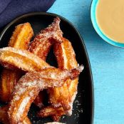 Churros With Coconut Sauce