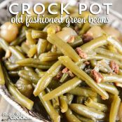 OLD FASHIONED GREEN BEANS IN THE CROCK POT