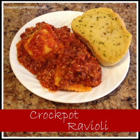 Crockpot Ravioli