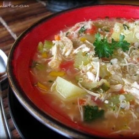 RICE - Healthy and Hearty Chicken Quinoa Stew