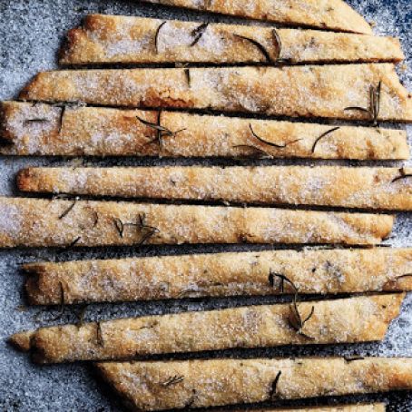 Rosemary and Toasted-Caraway Shortbread