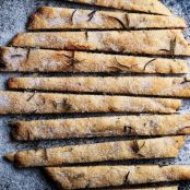 Rosemary and Toasted-Caraway Shortbread